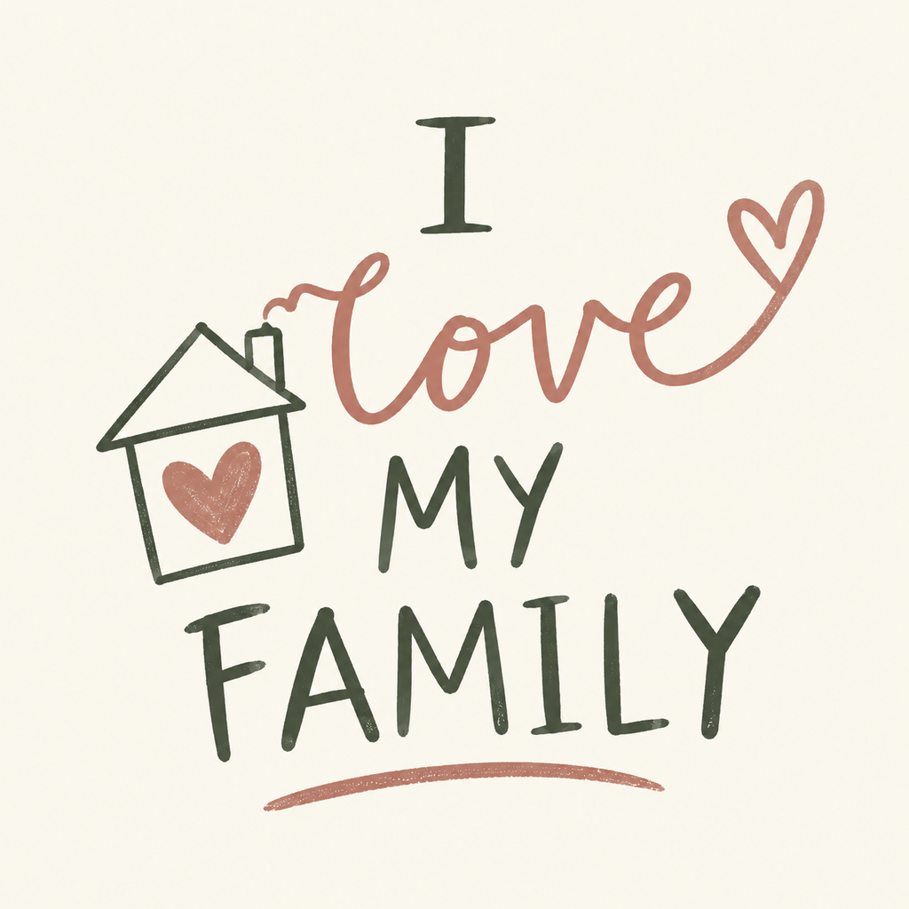I Love my family