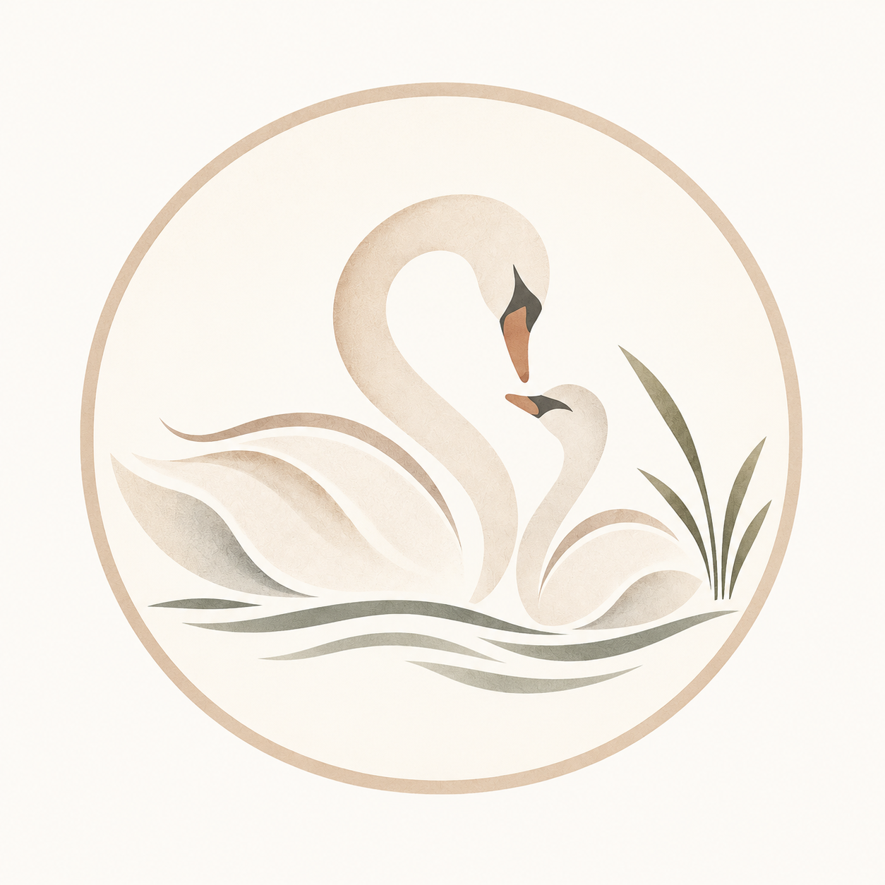 Bond Parent Support – adult swan and cygnet
